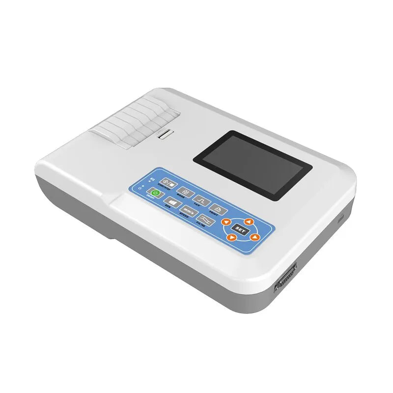 ECG300G 3 channels Veterinary ECG Machine - Pet medical equipment