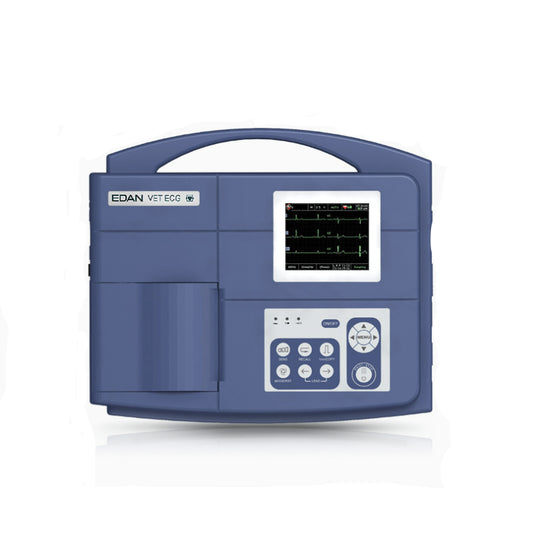 Edan VE-300 3 channels Veterinary ECG Machine - Pet medical equipment