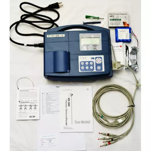 Medical single-channel veterinary EKG veterinary ECG EDAN VE-100VE-300 - Pet medical equipment