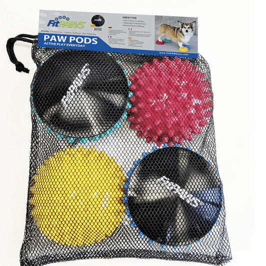 Paw Pods, Anti-Skid, (set of 4, net bag) - Pet medical equipment