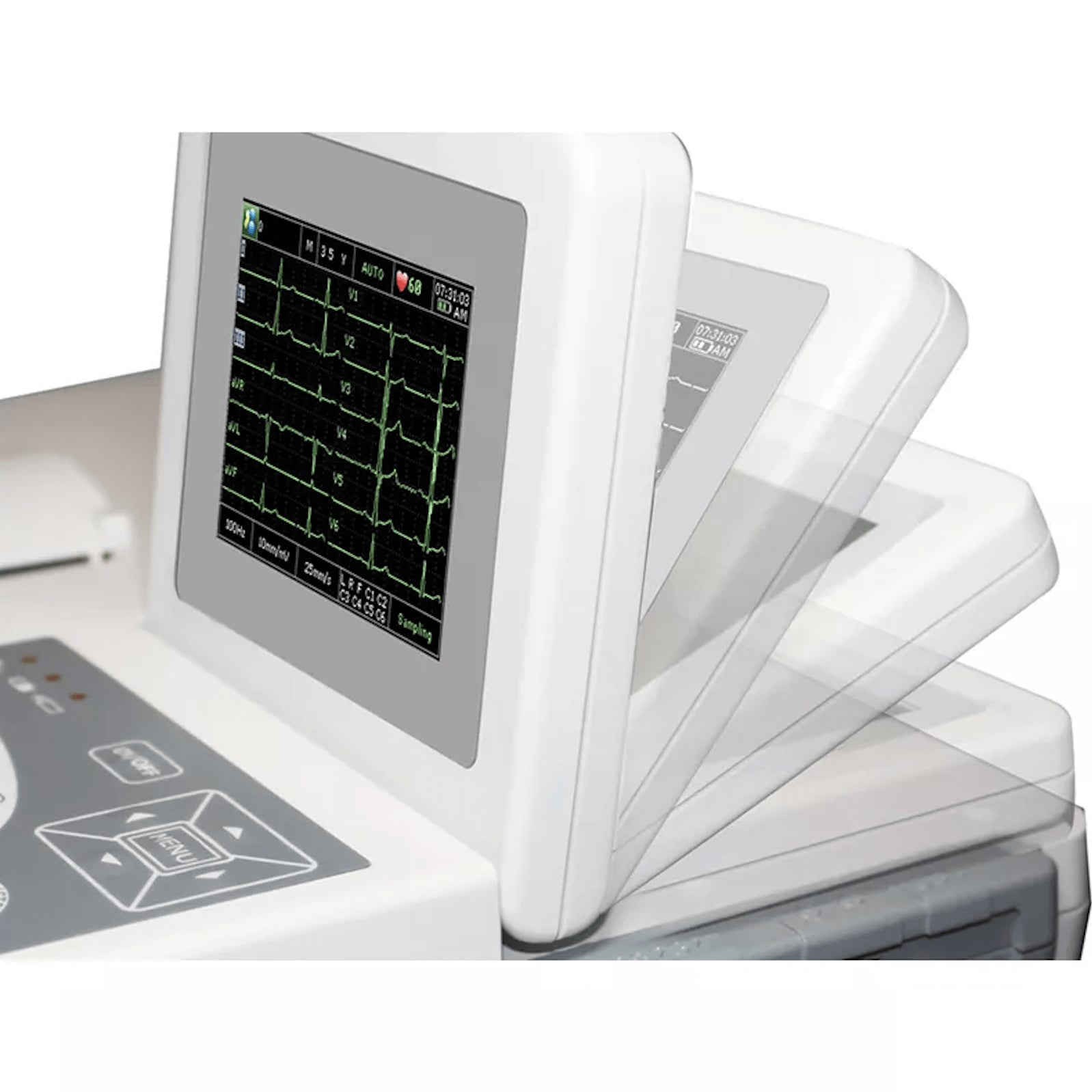 Portable Medical ECG EKG 3 Channel Machine SE-1/SE-3 - Pet medical equipment