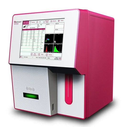 VH50-5-part Veterinary Hematology Analyzer - Pet medical equipment